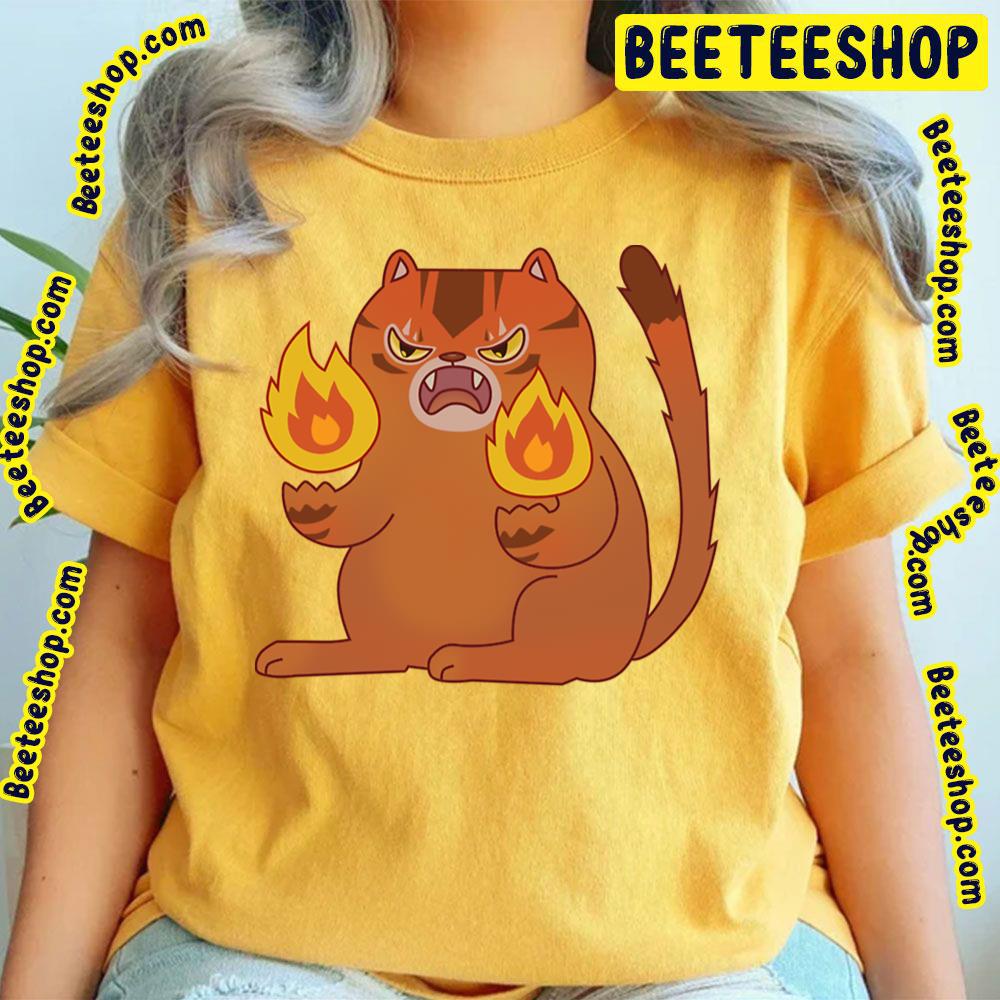 Fire Cat Elemental Trending Unisex T-Shirt Fire Cat Elemental Trending Unisex T-Shirt