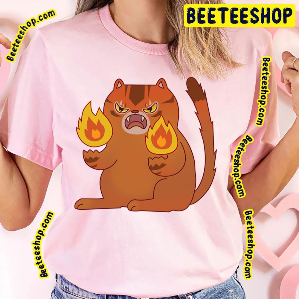 Fire Cat Elemental Trending Unisex T-Shirt Fire Cat Elemental Trending Unisex T-Shirt