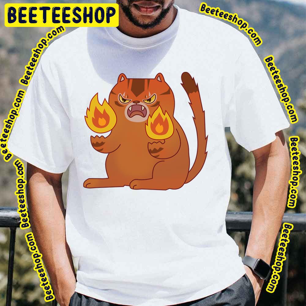 Fire Cat Elemental Trending Unisex T-Shirt Fire Cat Elemental Trending Unisex T-Shirt