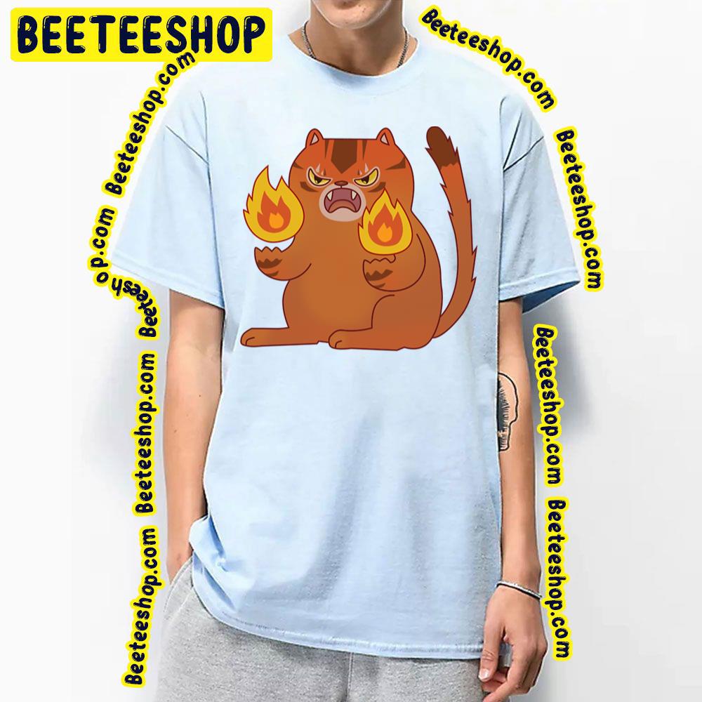 Fire Cat Elemental Trending Unisex T-Shirt Fire Cat Elemental Trending Unisex T-Shirt