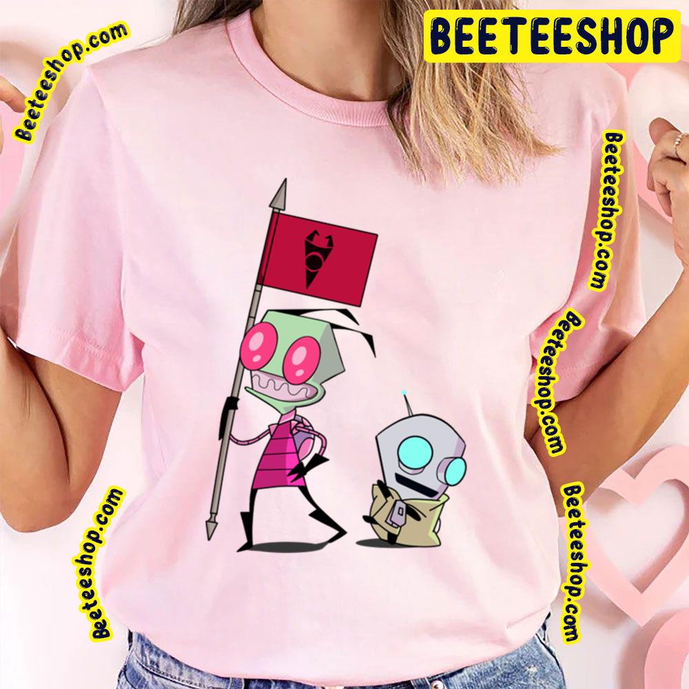 Flag Invader Zim Trending Unisex T-Shirt Flag Invader Zim Trending Unisex T-Shirt