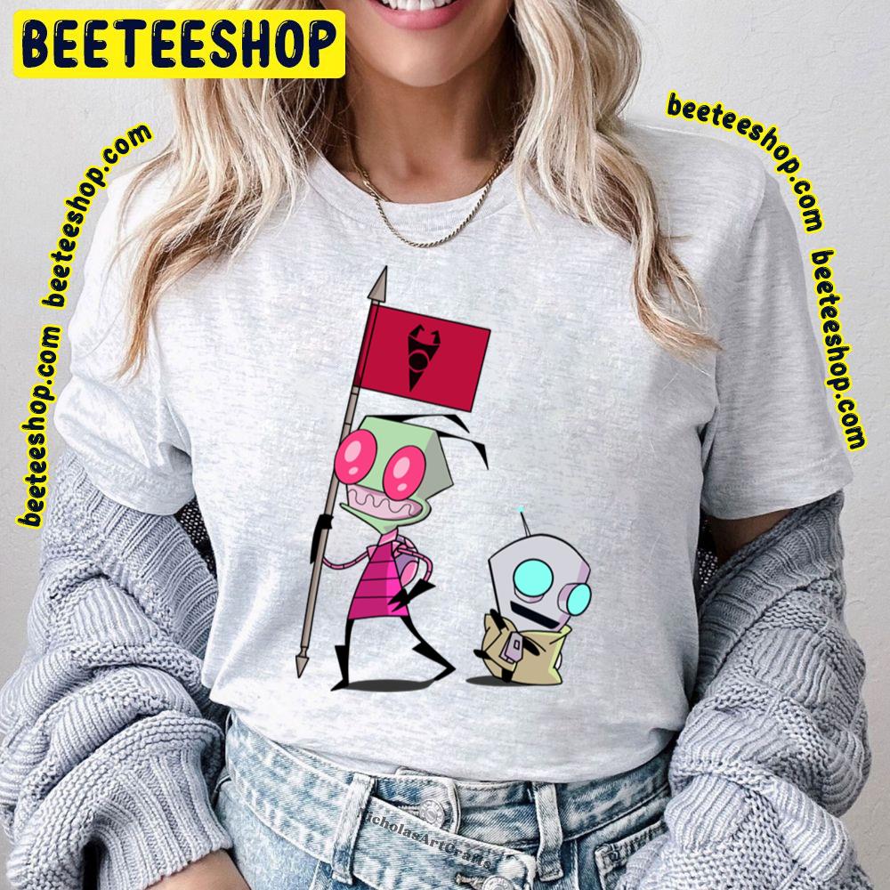 Flag Invader Zim Trending Unisex T-Shirt Flag Invader Zim Trending Unisex T-Shirt
