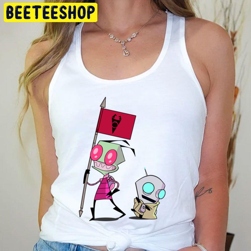 Flag Invader Zim Trending Unisex T-Shirt Flag Invader Zim Trending Unisex T-Shirt