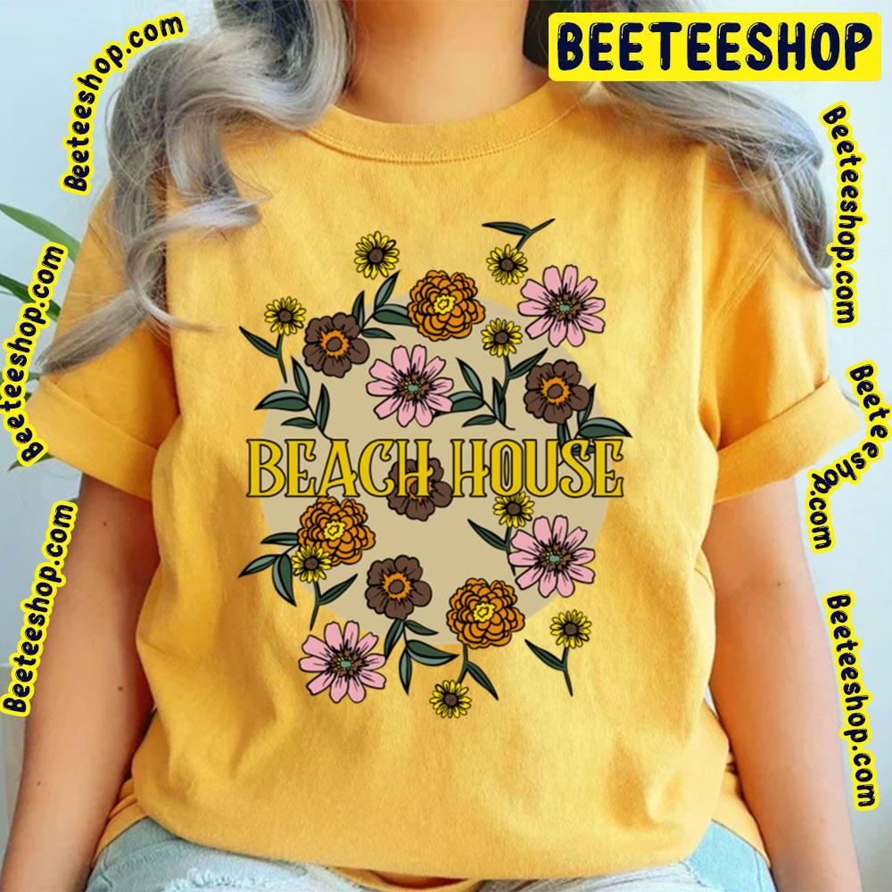 Flower Beach House Trending Unisex T-Shirt Flower Beach House Trending Unisex T-Shirt