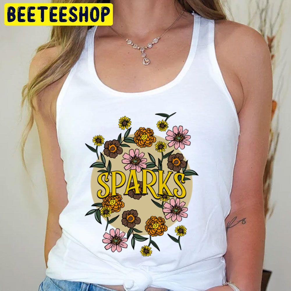 Flower Circle Sparks Trending Unisex T-Shirt Flower Circle Sparks Trending Unisex T-Shirt
