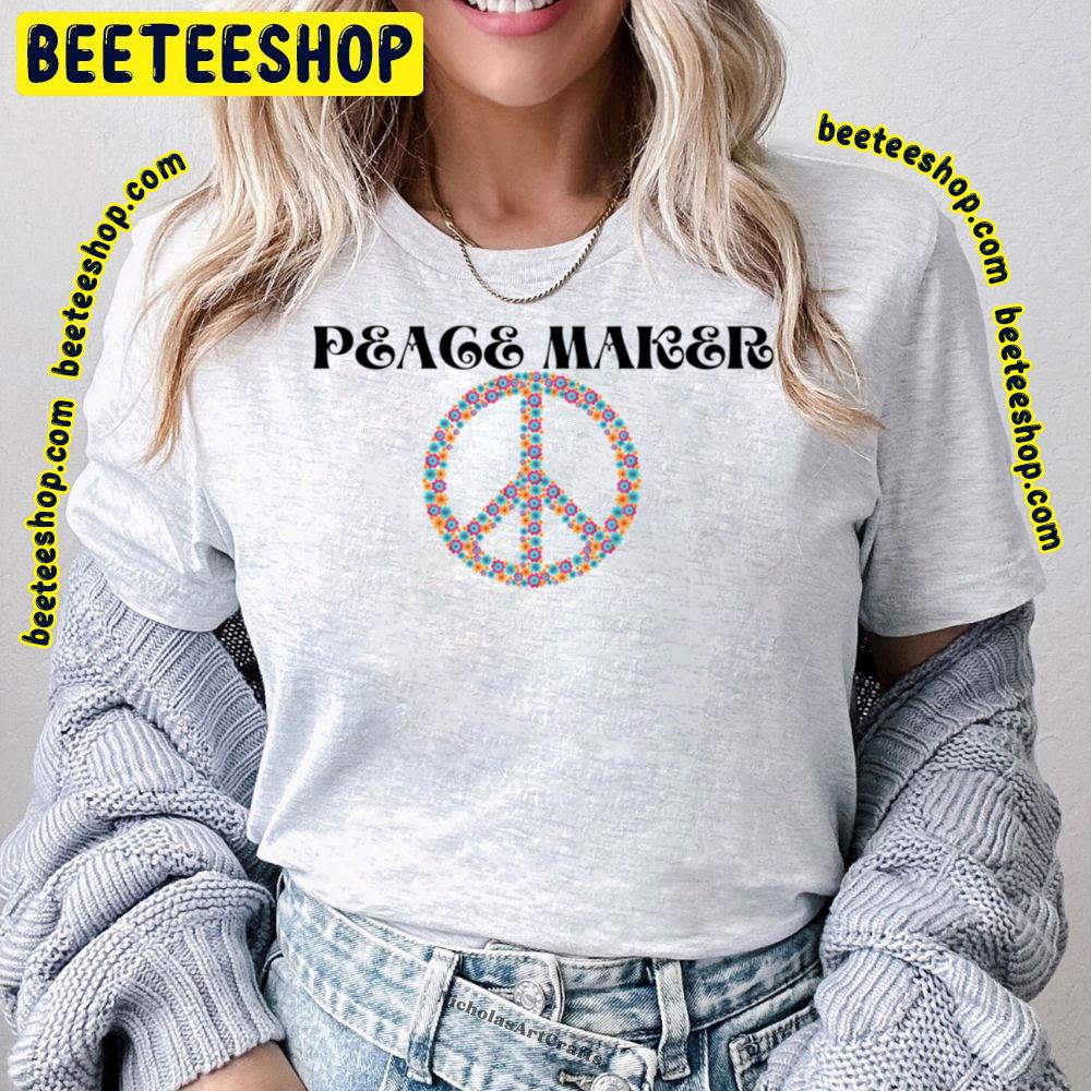 Flower Peace Maker Trending Unisex T-Shirt Flower Peace Maker Trending Unisex T-Shirt