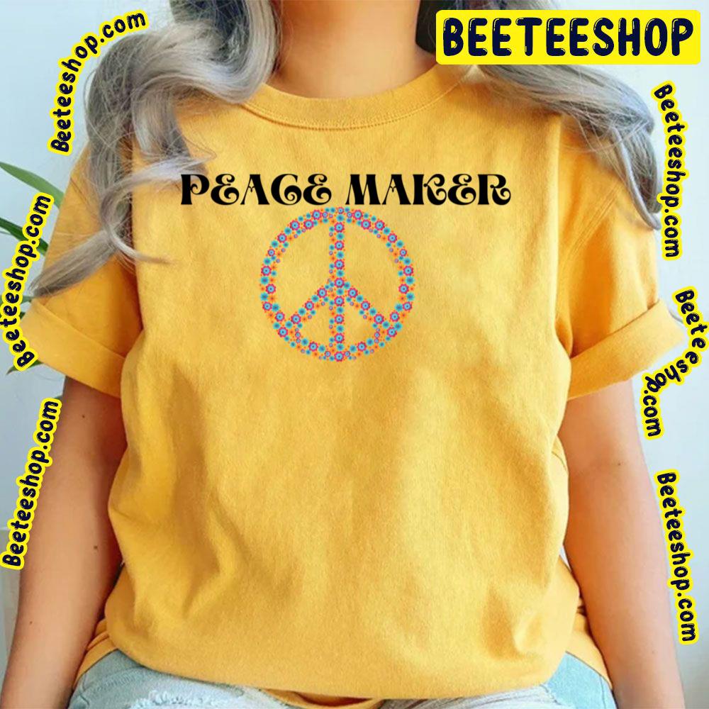 Flower Peace Maker Trending Unisex T-Shirt Flower Peace Maker Trending Unisex T-Shirt