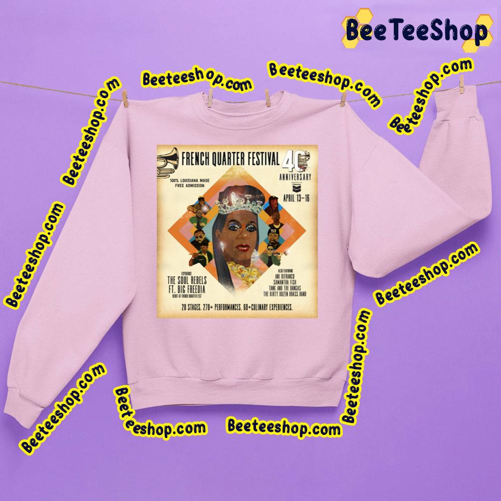 French Quarter Fest 2023 Trending Unisex Sweatshirt French Quarter Fest 2023 Trending Unisex Sweatshirt