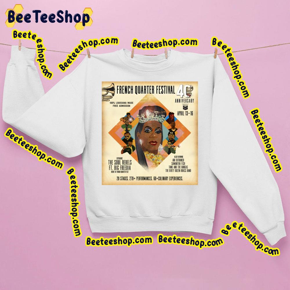 French Quarter Fest 2023 Trending Unisex Sweatshirt French Quarter Fest 2023 Trending Unisex Sweatshirt