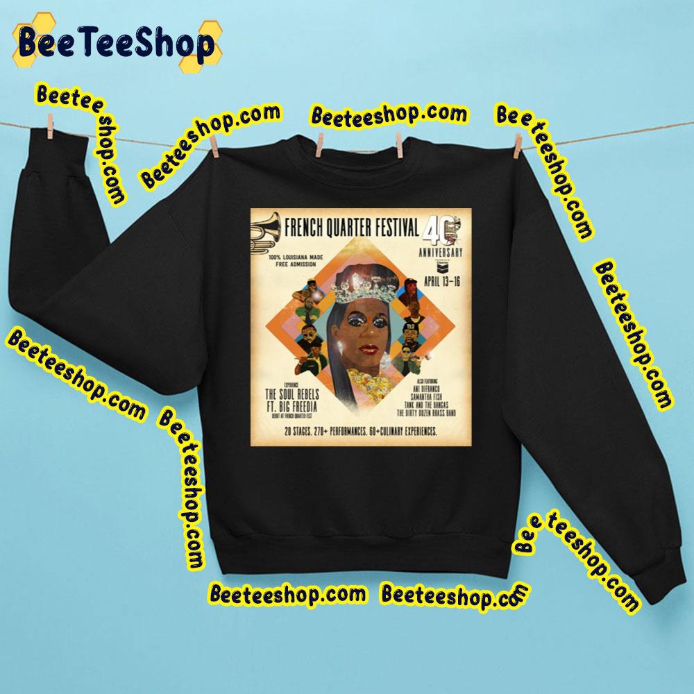 French Quarter Fest 2023 Trending Unisex Sweatshirt French Quarter Fest 2023 Trending Unisex Sweatshirt