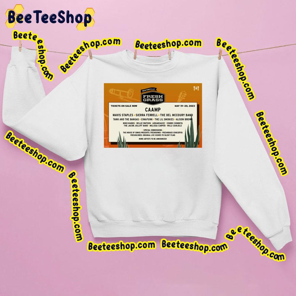 Freshgrass Festival 2023 Announce Trending Unisex Sweatshirt Freshgrass Festival 2023 Announce Trending Unisex Sweatshirt