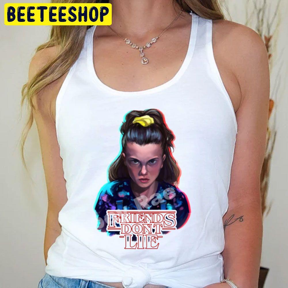 Friends Don't Lie Stranger Things Trending Unisex T-Shirt Friends Don't Lie Stranger Things Trending Unisex T-Shirt