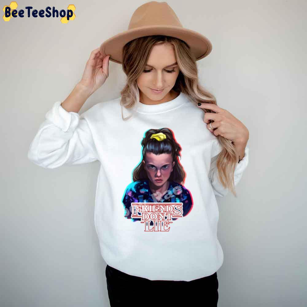 Friends Don't Lie Stranger Things Trending Unisex T-Shirt Friends Don't Lie Stranger Things Trending Unisex T-Shirt