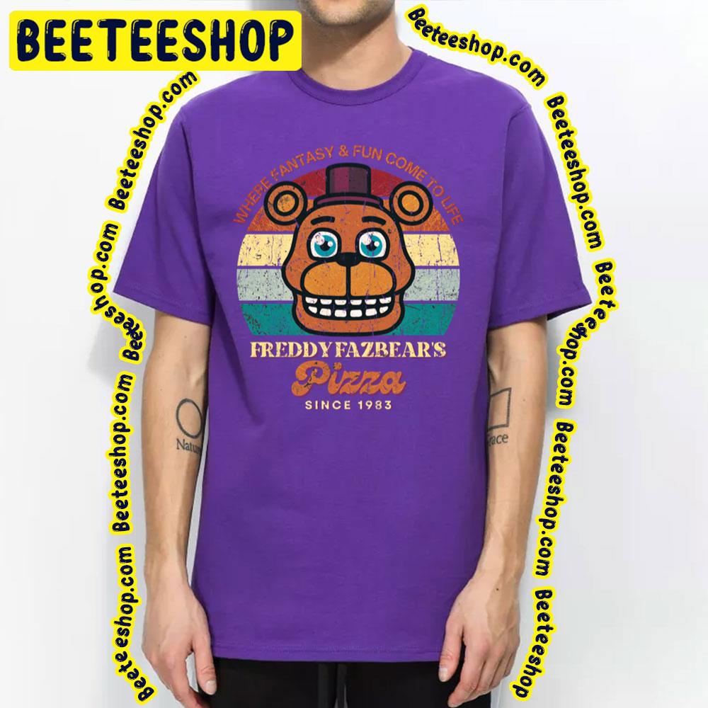 Fun Come To Life Pizza 1983 Five Nights At Freddy's Trending Unisex T-Shirt Fun Come To Life Pizza 1983 Five Nights At Freddy's Trending Unisex T-Shirt