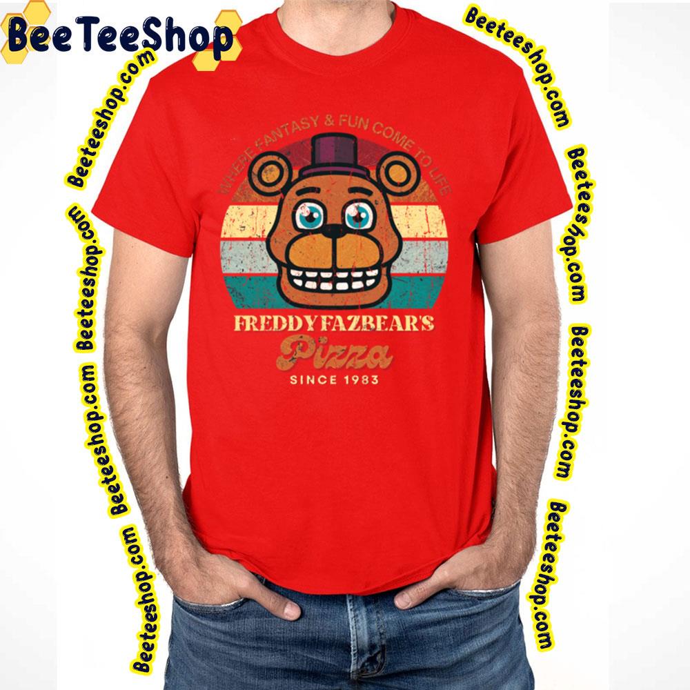 Fun Come To Life Pizza 1983 Five Nights At Freddy's Trending Unisex T-Shirt Fun Come To Life Pizza 1983 Five Nights At Freddy's Trending Unisex T-Shirt