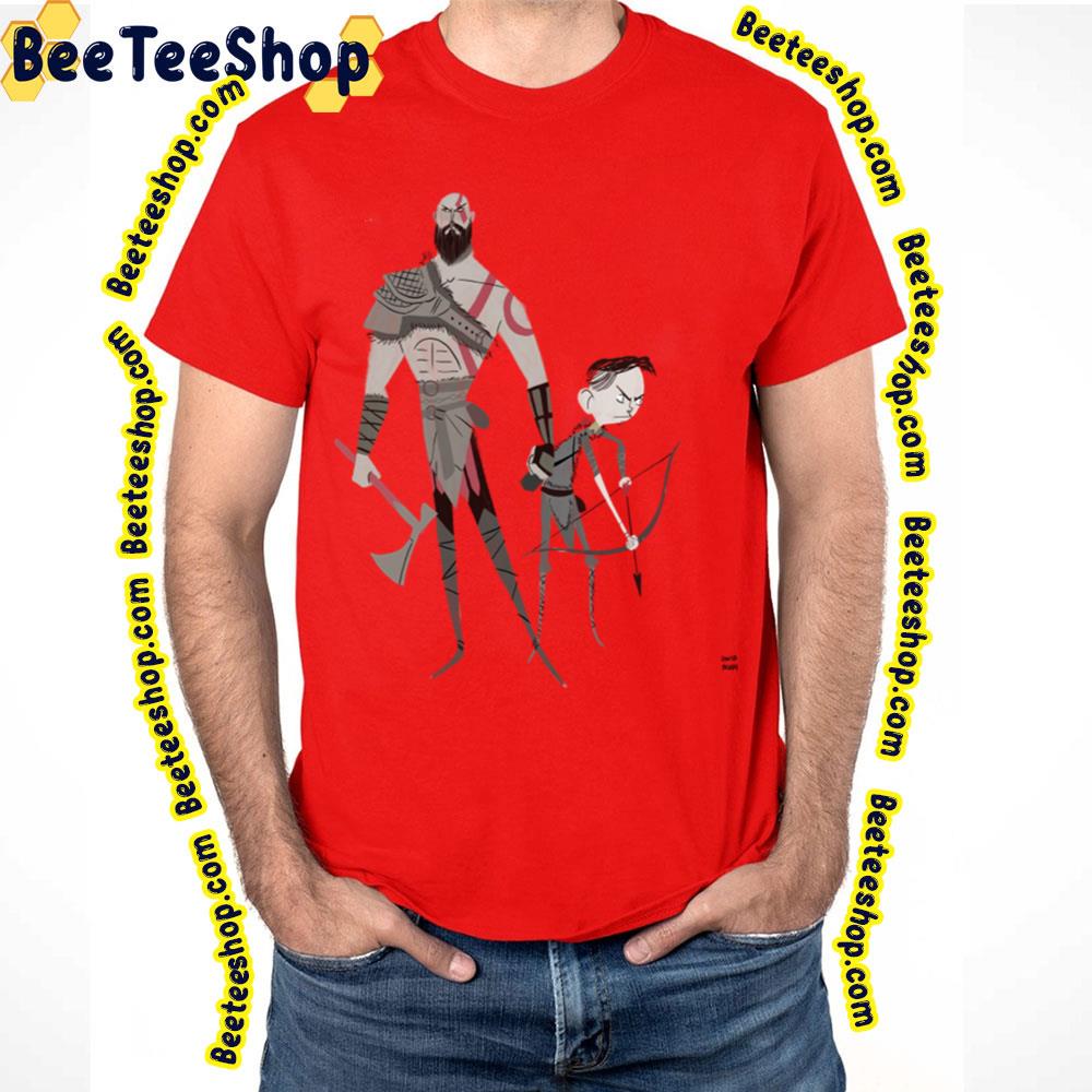 Funny Dad And Son God Of War Ragnarok Trending Unisex T-Shirt Funny Dad And Son God Of War Ragnarok Trending Unisex T-Shirt