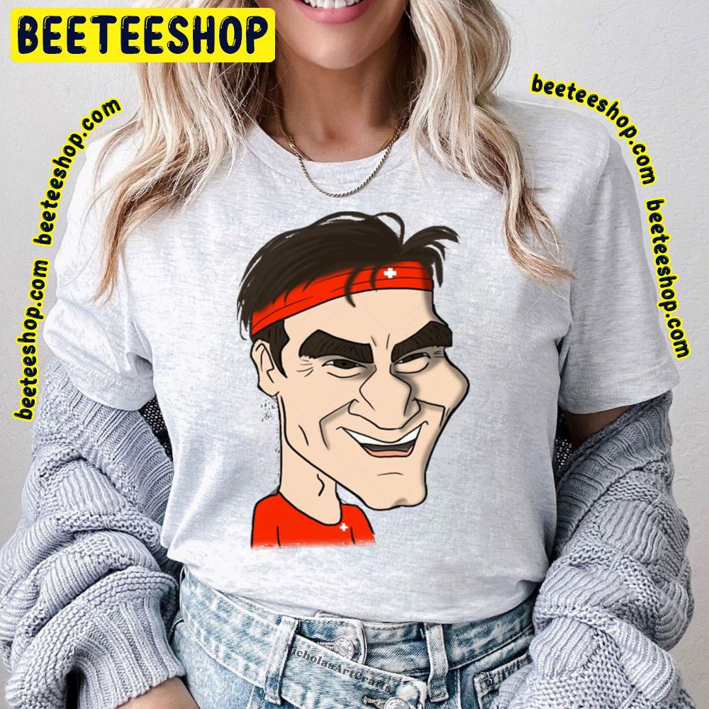 Funny Face Roger Federer Trending Unisex T-Shirt Funny Face Roger Federer Trending Unisex T-Shirt