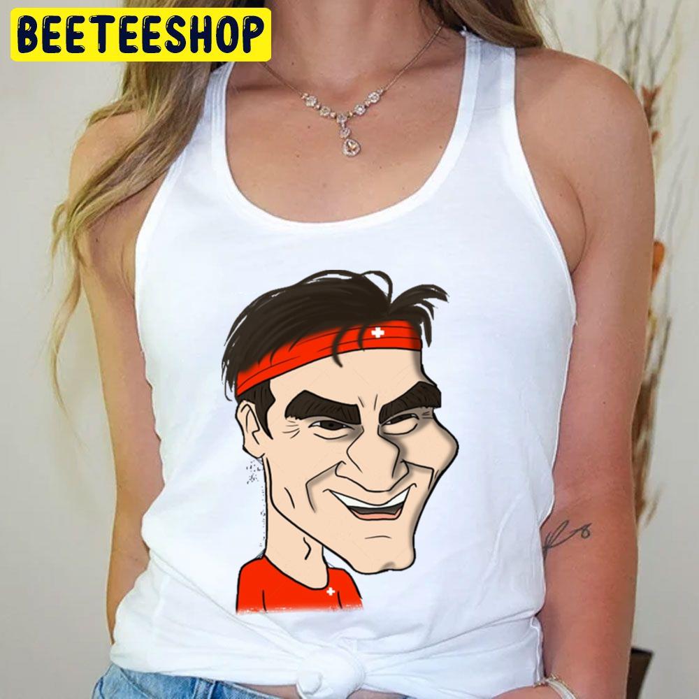 Funny Face Roger Federer Trending Unisex T-Shirt Funny Face Roger Federer Trending Unisex T-Shirt