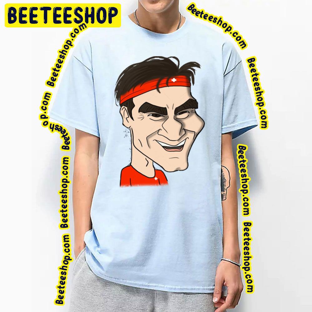Funny Face Roger Federer Trending Unisex T-Shirt Funny Face Roger Federer Trending Unisex T-Shirt