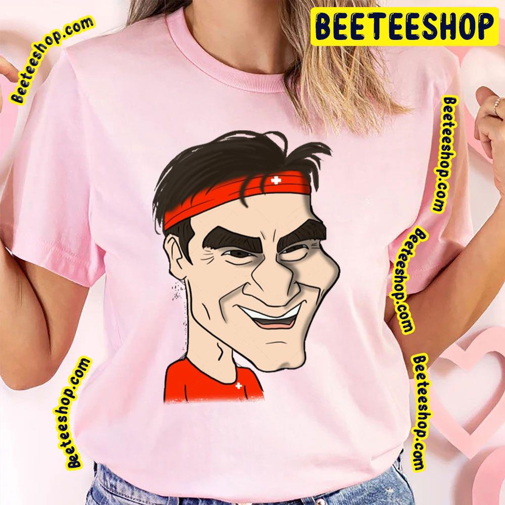 Funny Face Roger Federer Trending Unisex T-Shirt Funny Face Roger Federer Trending Unisex T-Shirt