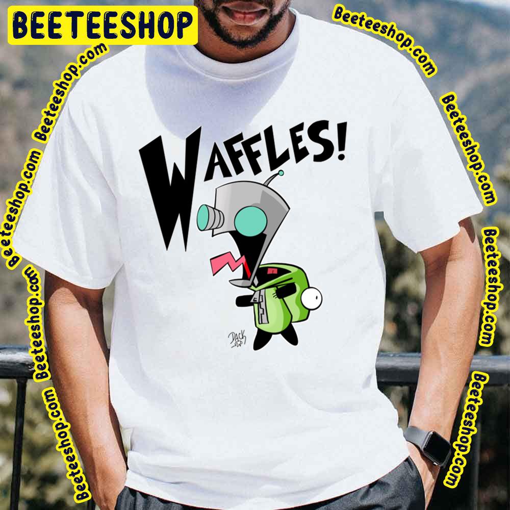 Gir Likes Waffles Invader Zim Trending Unisex T-Shirt Gir Likes Waffles Invader Zim Trending Unisex T-Shirt