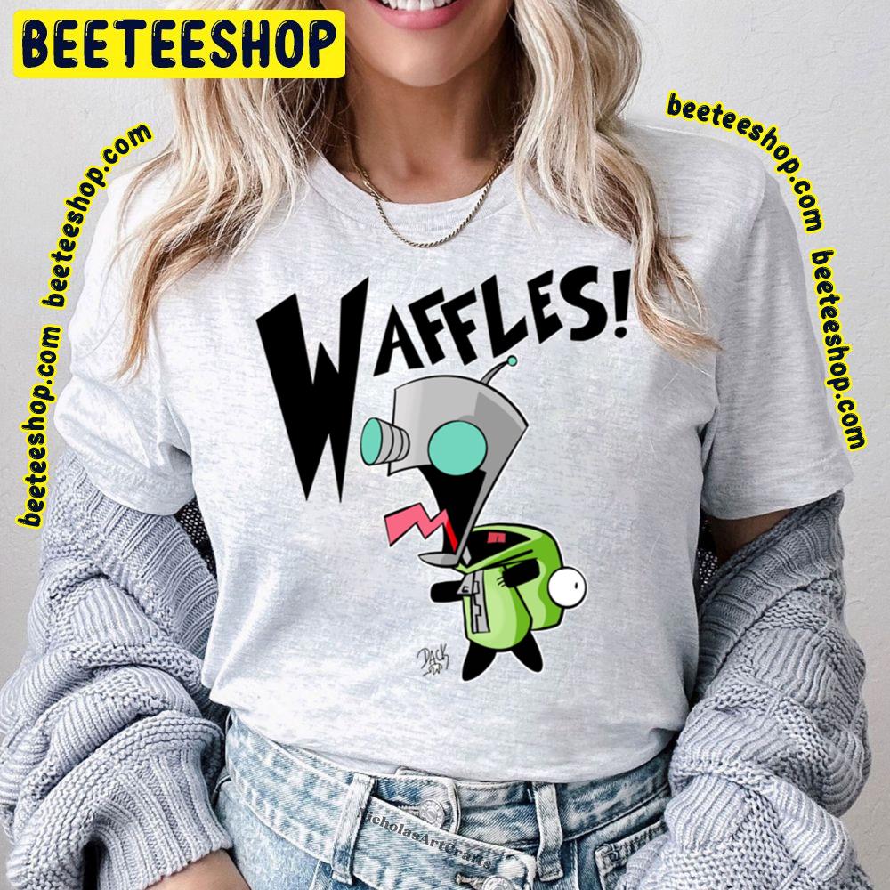 Gir Likes Waffles Invader Zim Trending Unisex T-Shirt Gir Likes Waffles Invader Zim Trending Unisex T-Shirt