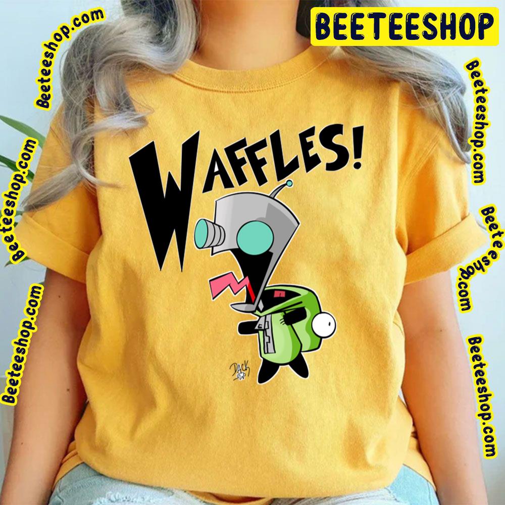 Gir Likes Waffles Invader Zim Trending Unisex T-Shirt Gir Likes Waffles Invader Zim Trending Unisex T-Shirt