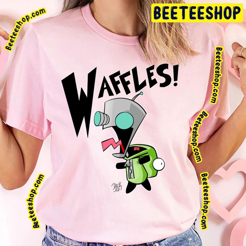 Gir Likes Waffles Invader Zim Trending Unisex T-Shirt Gir Likes Waffles Invader Zim Trending Unisex T-Shirt