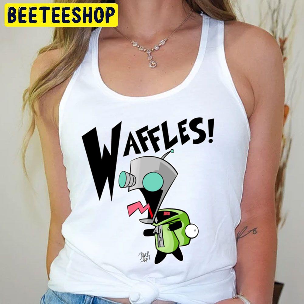 Gir Likes Waffles Invader Zim Trending Unisex T-Shirt Gir Likes Waffles Invader Zim Trending Unisex T-Shirt