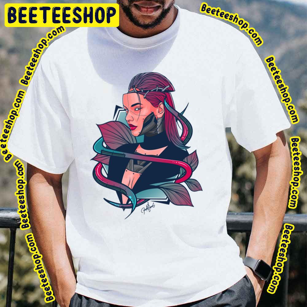 Girl Cyberpunk 2077 Trending Unisex T-Shirt Girl Cyberpunk 2077 Trending Unisex T-Shirt
