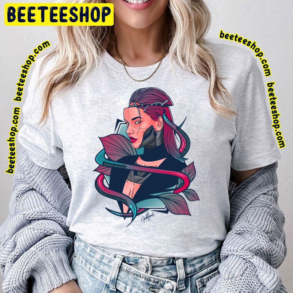 Girl Cyberpunk 2077 Trending Unisex T-Shirt Girl Cyberpunk 2077 Trending Unisex T-Shirt