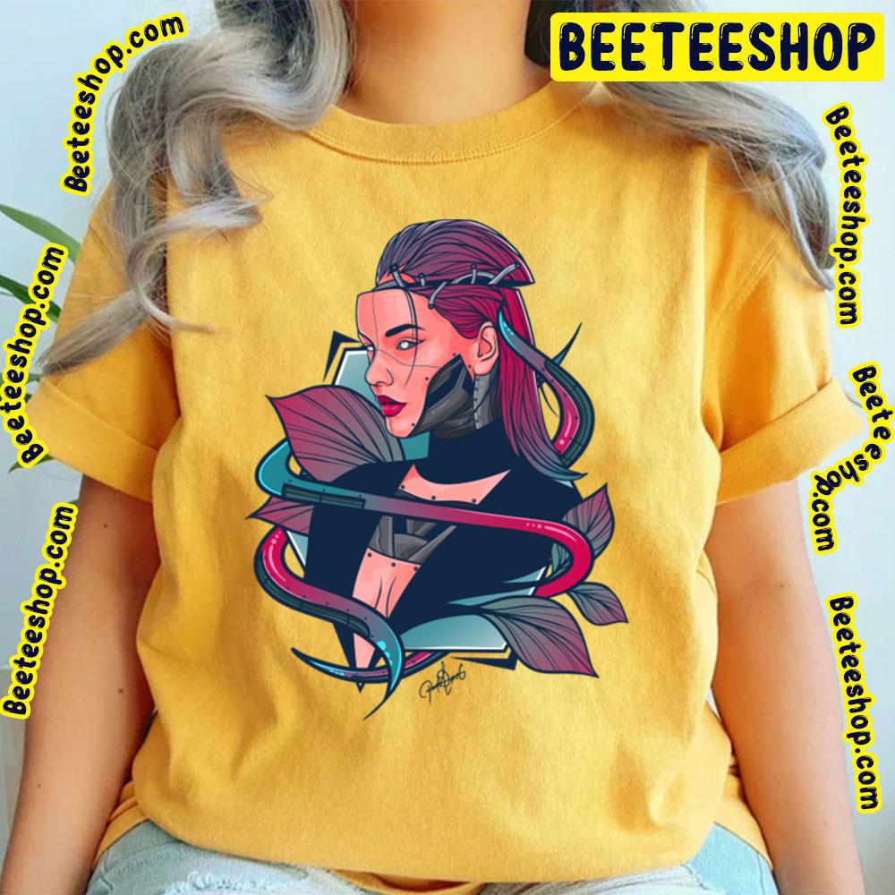 Girl Cyberpunk 2077 Trending Unisex T-Shirt Girl Cyberpunk 2077 Trending Unisex T-Shirt