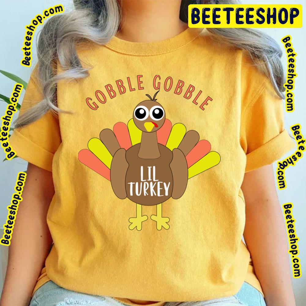 Gobble Gobble Lil Turkey Matching Family Thanksgiving Turkey Trending Unisex T-Shirt Gobble Gobble Lil Turkey Matching Family Thanksgiving Turkey Trending Unisex T-Shirt