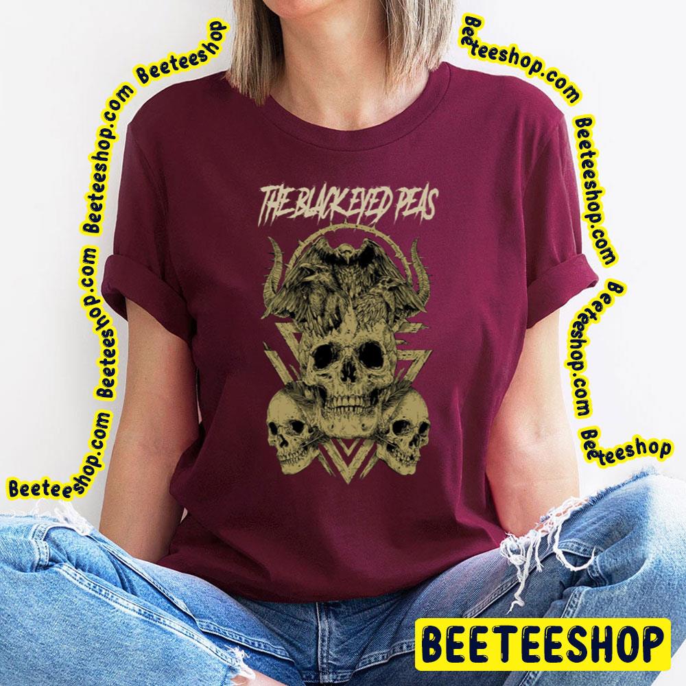Gold Skull The Black Eyed Peas Trending Unisex T-Shirt Gold Skull The Black Eyed Peas Trending Unisex T-Shirt