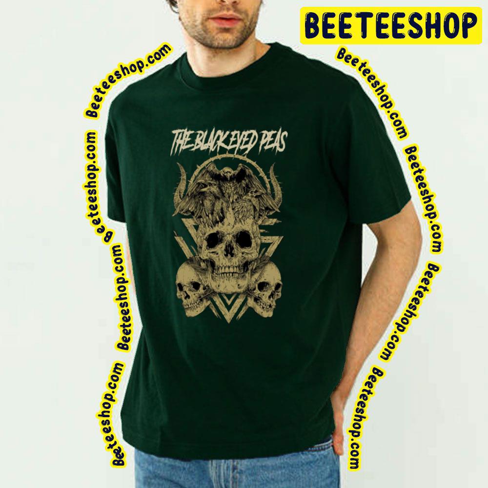 Gold Skull The Black Eyed Peas Trending Unisex T-Shirt Gold Skull The Black Eyed Peas Trending Unisex T-Shirt