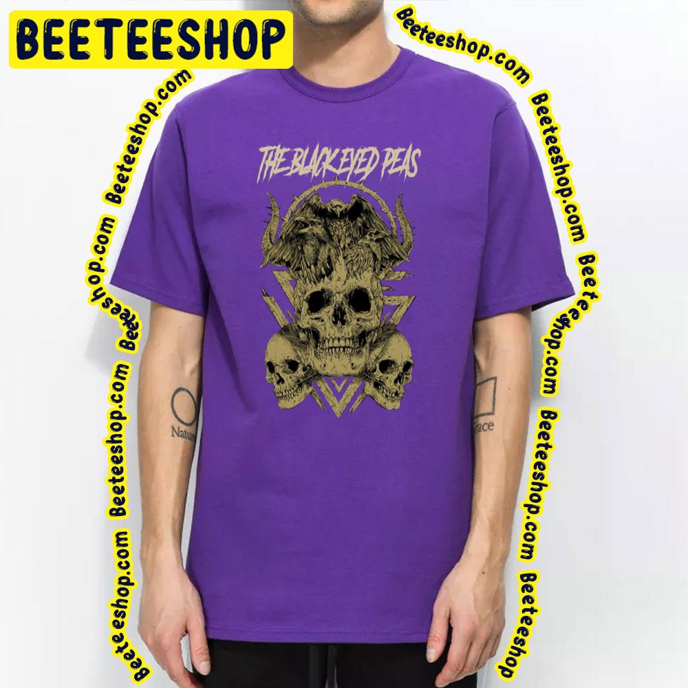Gold Skull The Black Eyed Peas Trending Unisex T-Shirt Gold Skull The Black Eyed Peas Trending Unisex T-Shirt