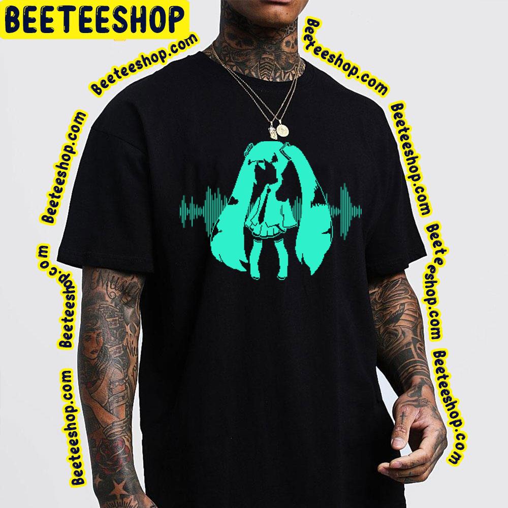 Green Art Hatsune Miku Trending Unisex T-Shirt Green Art Hatsune Miku Trending Unisex T-Shirt