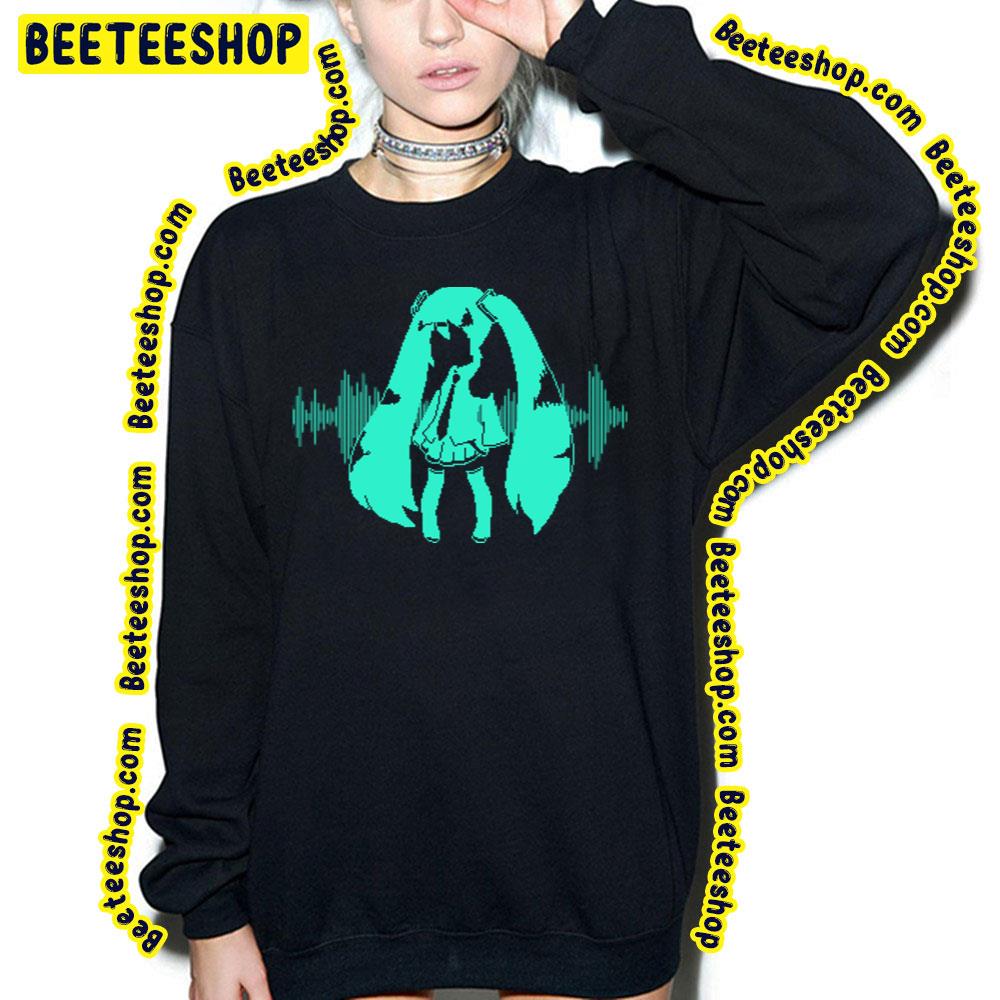 Green Art Hatsune Miku Trending Unisex T-Shirt Green Art Hatsune Miku Trending Unisex T-Shirt