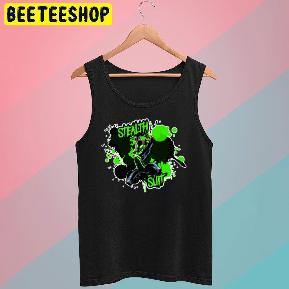 Green Art Stealth Suit Spiderverse Movie Trending Unisex T-Shirt Green Art Stealth Suit Spiderverse Movie Trending Unisex T-Shirt