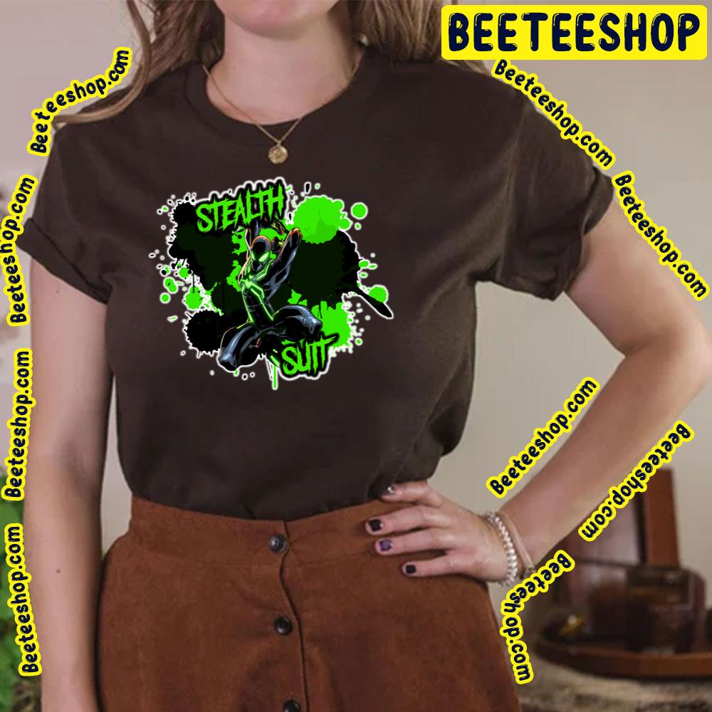 Green Art Stealth Suit Spiderverse Movie Trending Unisex T-Shirt Green Art Stealth Suit Spiderverse Movie Trending Unisex T-Shirt