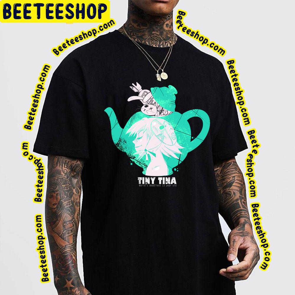 Green Art Tiny Tina Borderlands Trending Unisex T-Shirt Green Art Tiny Tina Borderlands Trending Unisex T-Shirt