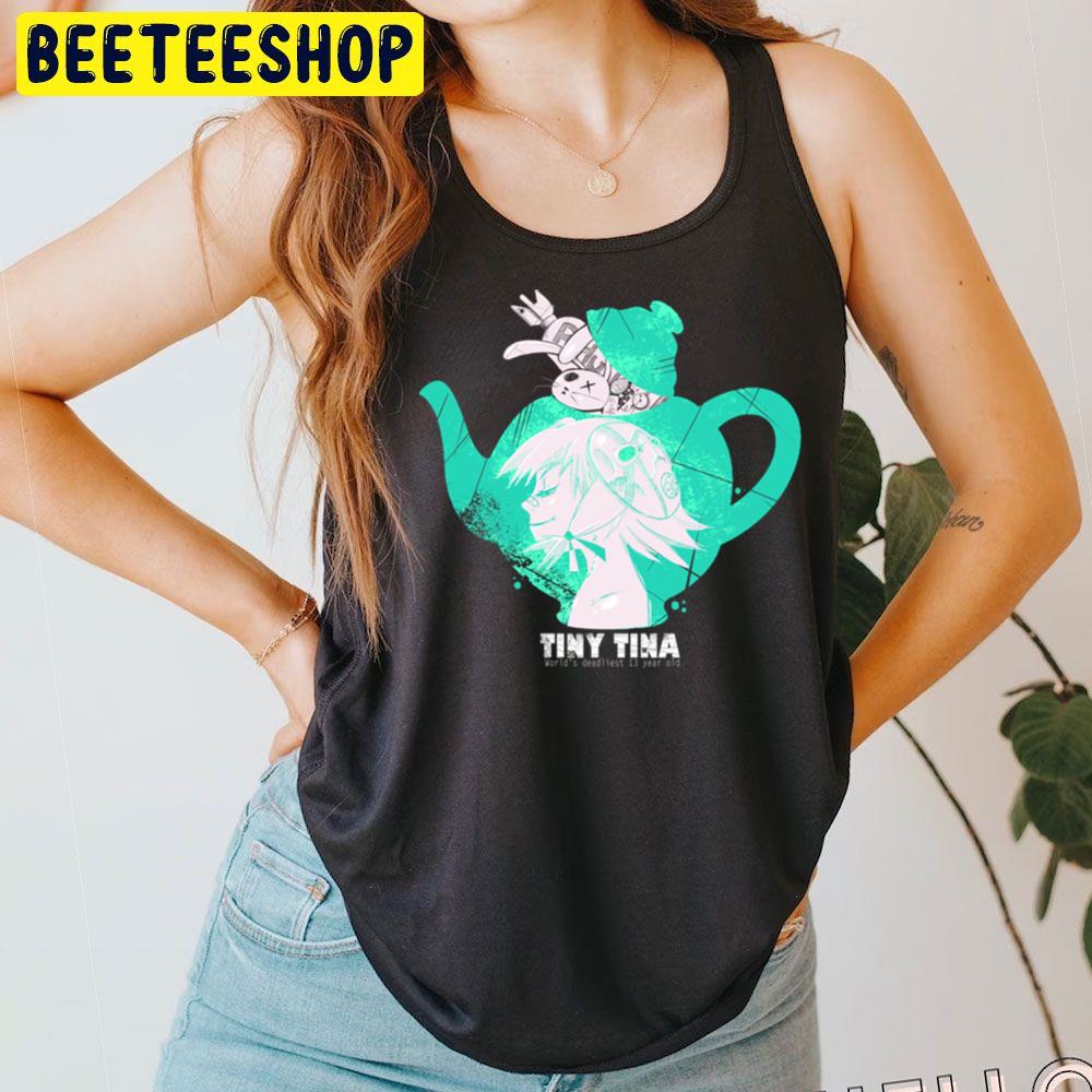 Green Art Tiny Tina Borderlands Trending Unisex T-Shirt Green Art Tiny Tina Borderlands Trending Unisex T-Shirt