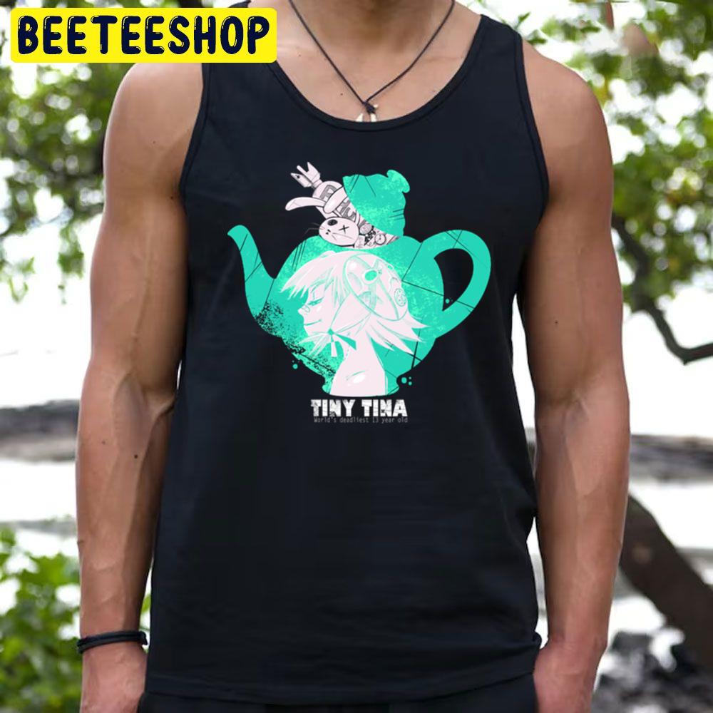 Green Art Tiny Tina Borderlands Trending Unisex T-Shirt Green Art Tiny Tina Borderlands Trending Unisex T-Shirt
