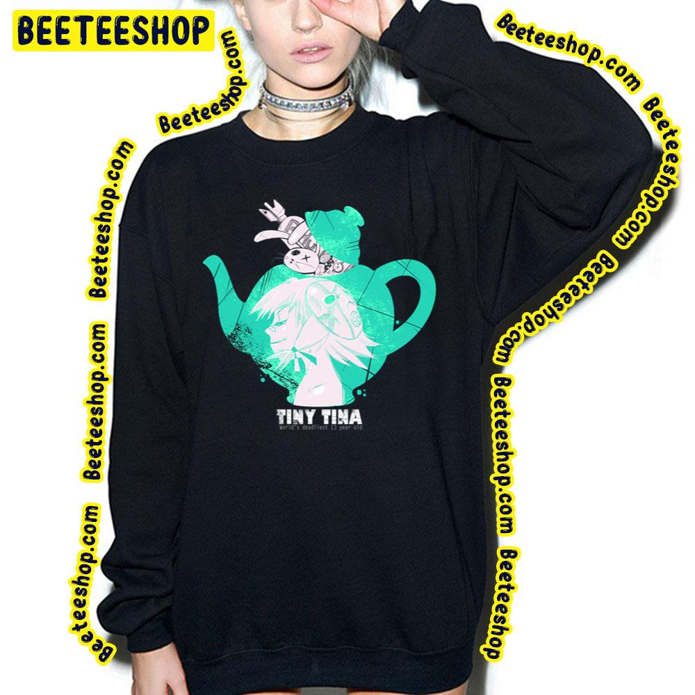 Green Art Tiny Tina Borderlands Trending Unisex T-Shirt Green Art Tiny Tina Borderlands Trending Unisex T-Shirt