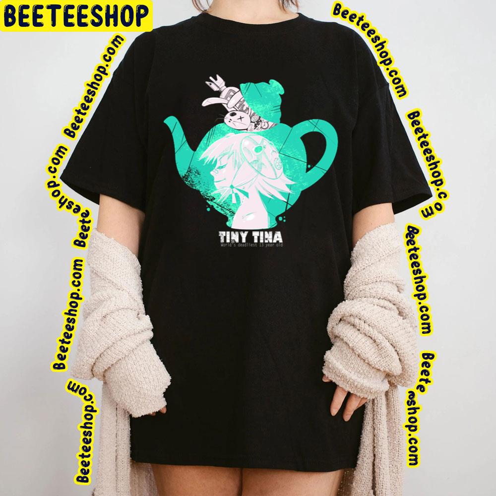 Green Art Tiny Tina Borderlands Trending Unisex T-Shirt Green Art Tiny Tina Borderlands Trending Unisex T-Shirt