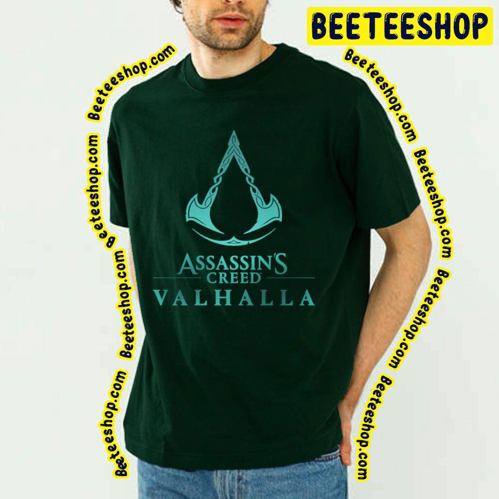 Green Logo Assassin's Creed Valhalla Game Trending Unisex T-Shirt Green Logo Assassin's Creed Valhalla Game Trending Unisex T-Shirt