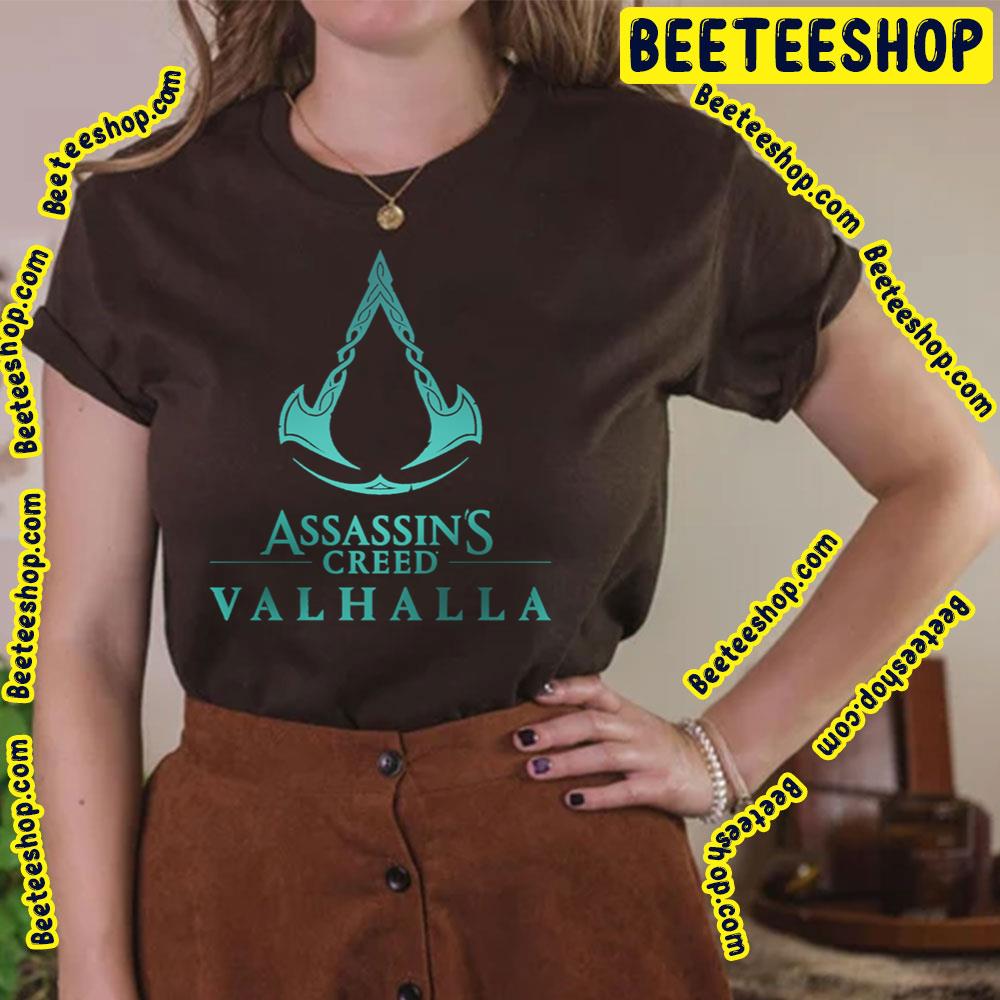Green Logo Assassin's Creed Valhalla Game Trending Unisex T-Shirt Green Logo Assassin's Creed Valhalla Game Trending Unisex T-Shirt