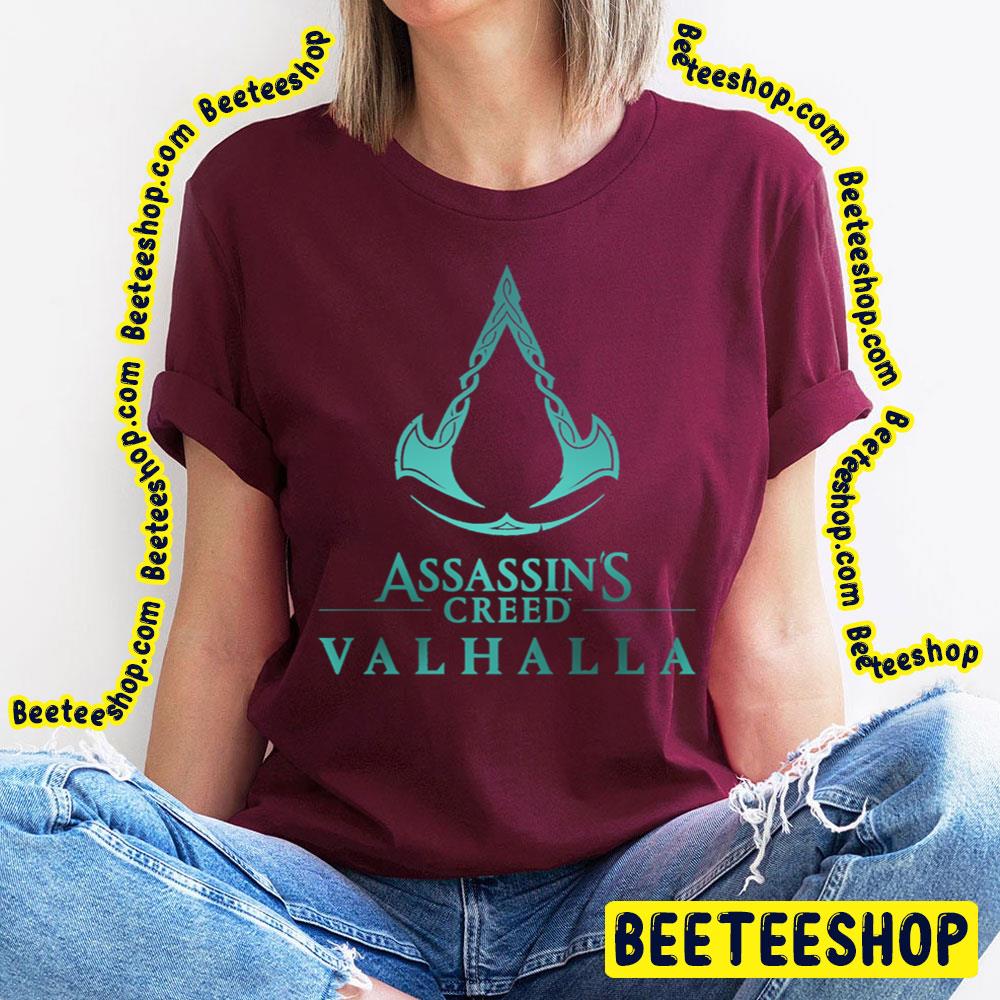 Green Logo Assassin's Creed Valhalla Game Trending Unisex T-Shirt Green Logo Assassin's Creed Valhalla Game Trending Unisex T-Shirt