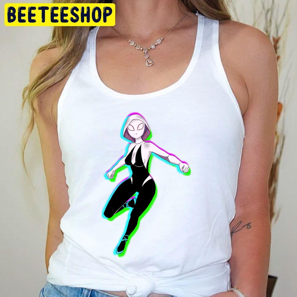 Green Neon Spiderverse Movie Trending Unisex T-Shirt Green Neon Spiderverse Movie Trending Unisex T-Shirt