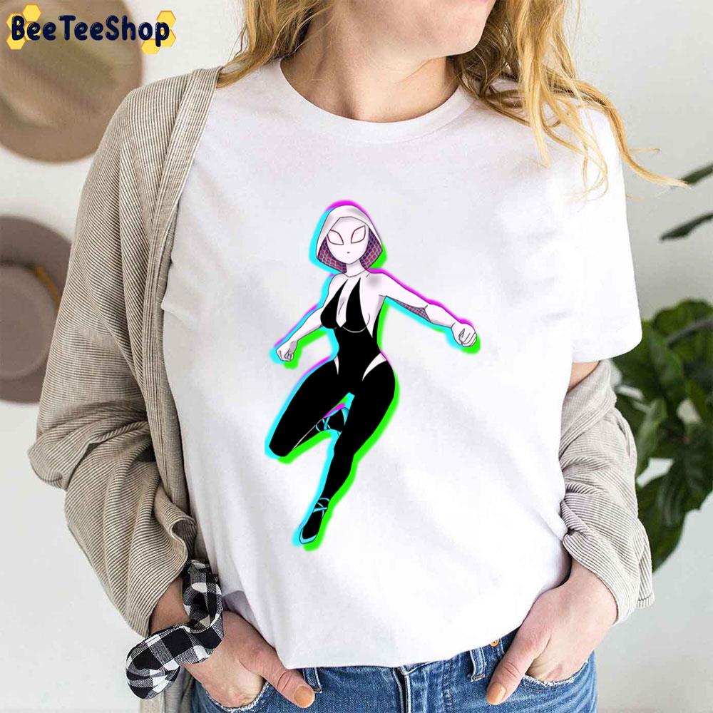 Green Neon Spiderverse Movie Trending Unisex T-Shirt Green Neon Spiderverse Movie Trending Unisex T-Shirt